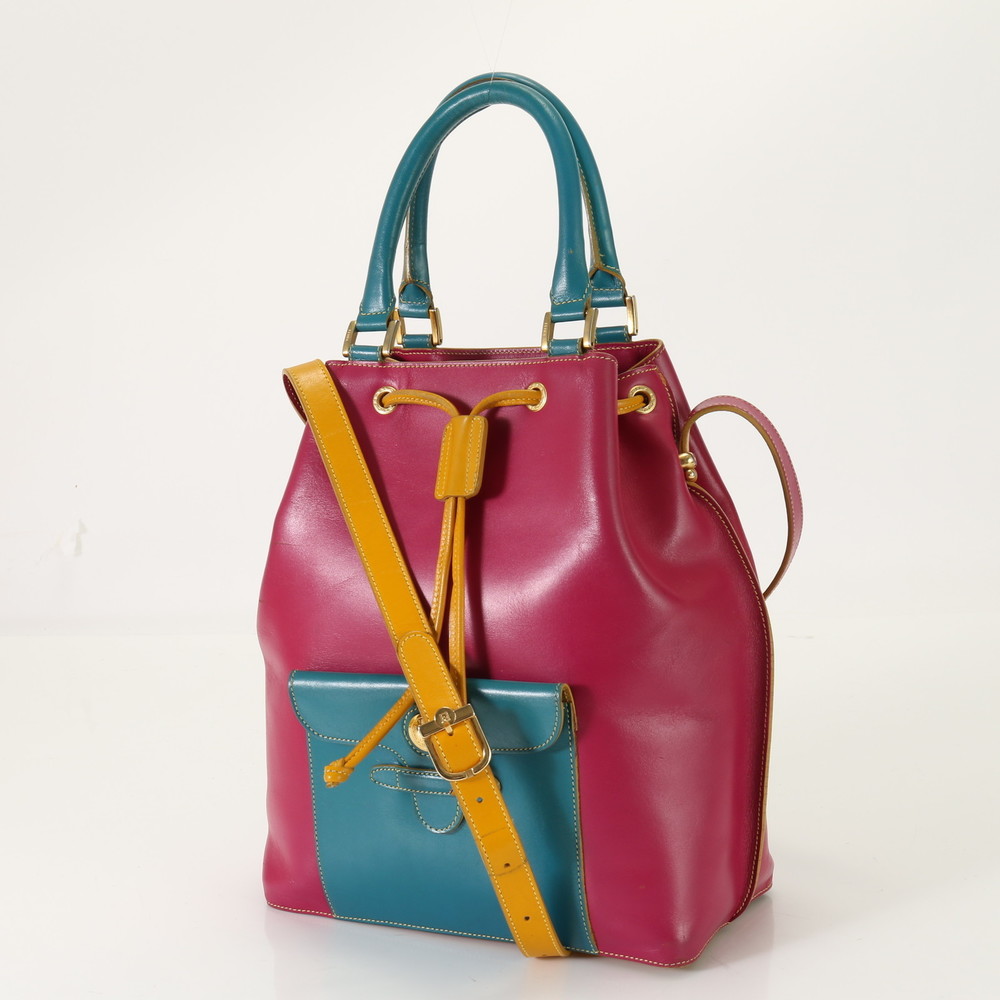 Fendi Leather Shoulder Bag Tote Pink AET - Picture 2 of 15